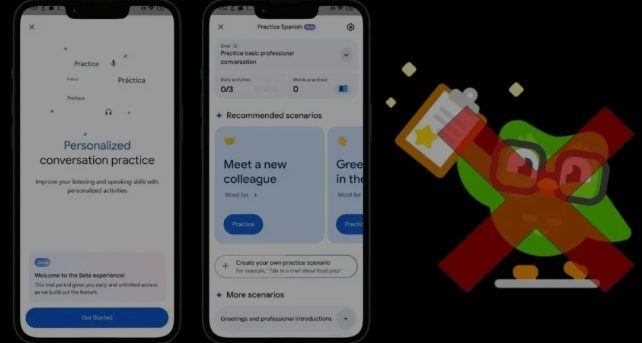Google Traductor lanza ‘Practice’, su nueva función para aprender idiomas que podría competir con Duolingo