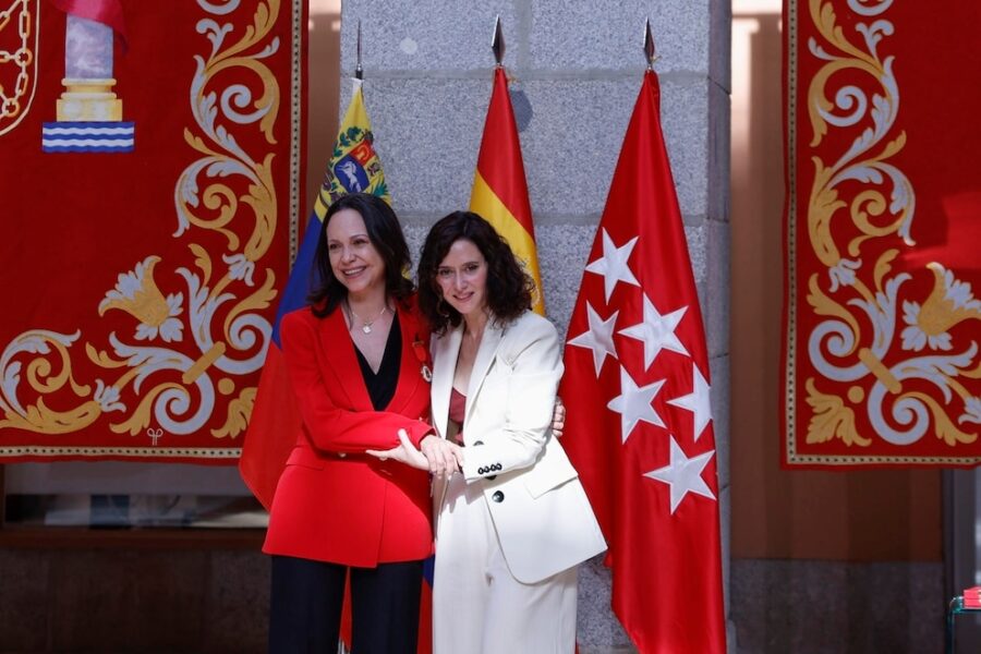 María Corina Machado recibe la Medalla de Oro de Madrid y reafirma que Venezuela “será libre” | María Corina Machado STBY5HHY2RCTZD52LOV7MEQ2XE | María Corina Machado