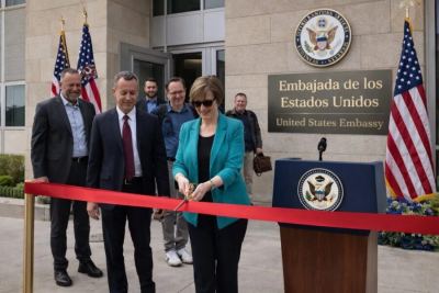 Reapertura de la Embajada de Estados Unidos en Caracas.