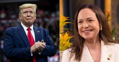 María Corina Machado: Trump afirma que «todo va a salir bien» ante su posible regreso a Venezuela
