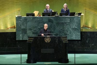 Presidente de Irán desafía a Trump en la ONU: «Las amenazas solo conseguirán unir a Irán»