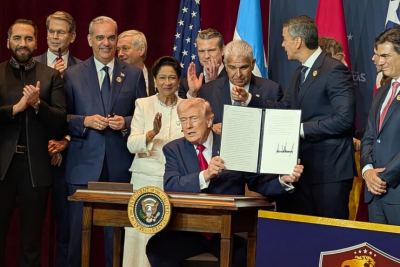 Trump anuncia coalición militar en Latinoamérica para combatir carteles del narcotráfico