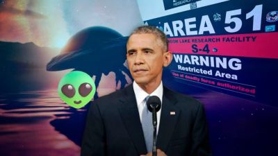 Obama afirma que los extraterrestres “son reales”, pero niega que estén en el Área 51