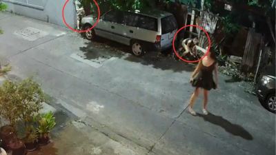 Captan en video a joven orinando en plena vía pública y desata debate en redes