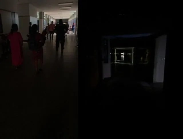 Explosión de transformador deja sin luz al Hospital Universitario de Maracaibo