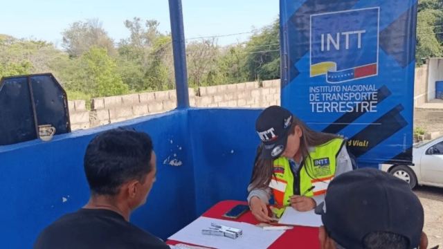 INTT despliega operativo especial de trámites vehiculares en Aragua, Guárico y Monagas del 23 al 25 de septiembre