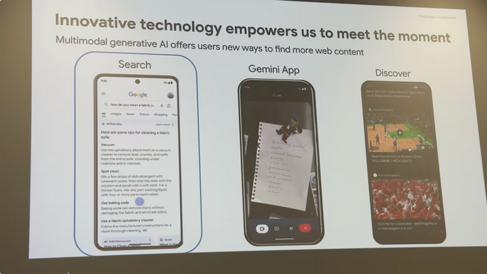 Google apuesta por la inteligencia artificial como motor de transformación de los medios en América Latina y España » Google google ia tech 3 » Google