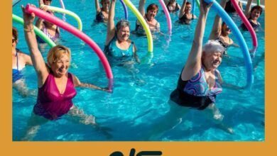 Aquagym Divertido: Resistencia en Piscina sin Dolor Articular | colágeno Aquagym Divertido | colágeno