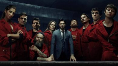 La Casa de Papel Parte 4 divulga | barbería Los Ángeles