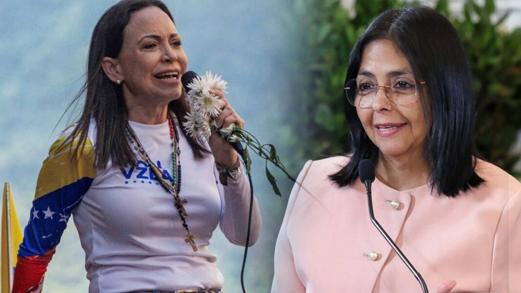 Gobierno desmiente supuesta reunión entre Delcy Rodríguez y María Corina Machado en Turquía | maria delcy rodriguez y maria corina m | maria