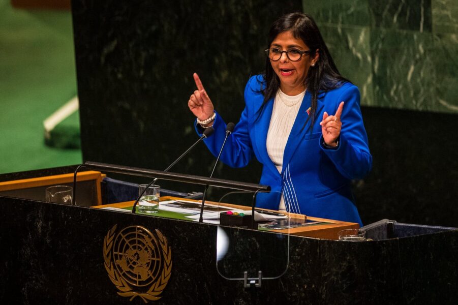 ONU acredita a Delcy Rodríguez como Jefa de Estado para la Asamblea General y se confirma reunión informal con Trump | Delcy Rodríguez 03us venezuela delcy defiant topart bpcf superJu | Delcy Rodríguez