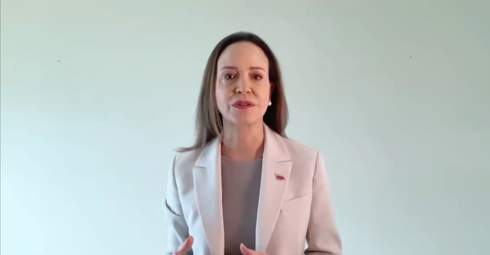 María Corina Machado advierte que Venezuela "necesita mucho más que dinero" tras acuerdo petrolero con EE.UU. | María Corina Machado 6FKMZKJKHZBO7EW4D5N447JRH4 | María Corina Machado