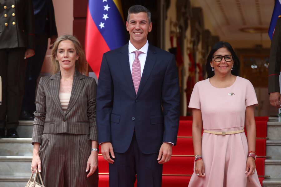 Delcy Rodríguez recibe al presidente de Paraguay, Santiago Peña, en Miraflores: primer acercamiento diplomático en más de un año | Delcy Rodríguez 9cdcb8fdb1519823807ce45b45d78e14e6a5cbb0 | Delcy Rodríguez