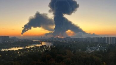 el ataque ucraniano genero danos en una refineri | ucrania