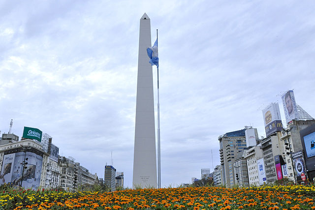 Obelisco de Buenos Aires, símbolo de la capital argentina