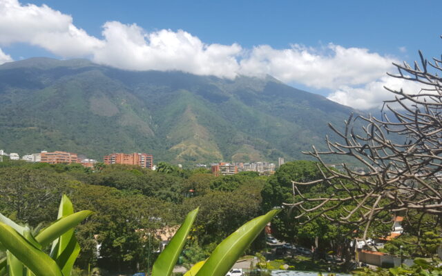 Ciudad de Caracas Venezuela panorama aéreo