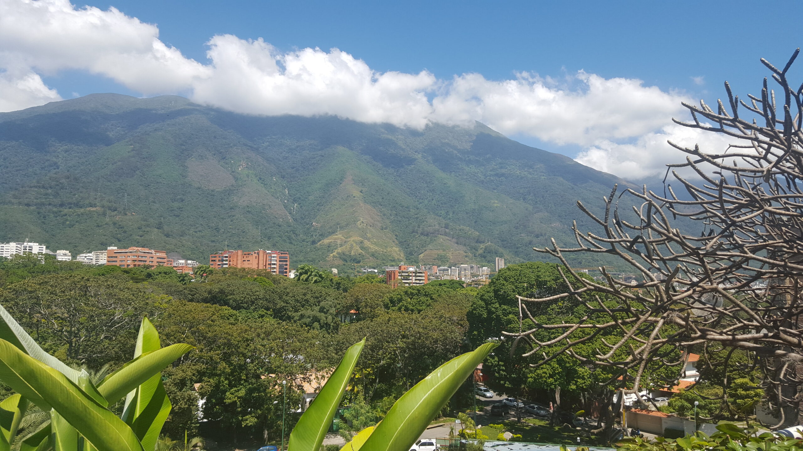 Vista aérea de la ciudad de Caracas, capital de Venezuela
