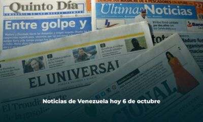 Noticias de Venezuela hoy 6 de octubre | monedas de América Latina