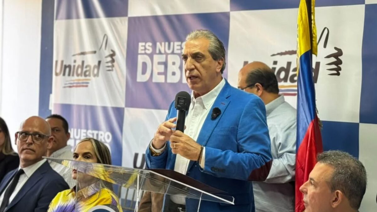Plataforma Unitaria Democrática presenta Acuerdo Nacional