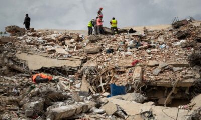 devastacion del doble terremoto en la guaira ef | italia