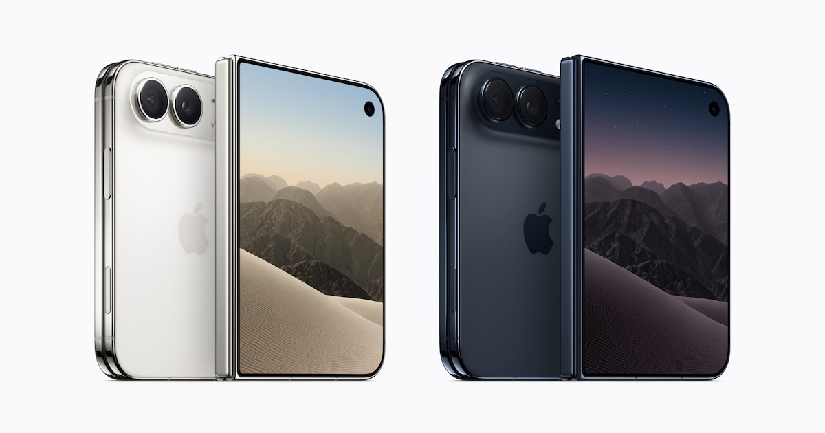iPhone Duo, el primer iPhone plegable de Apple, sale a la venta el 23 de octubre desde 1.999 dólares