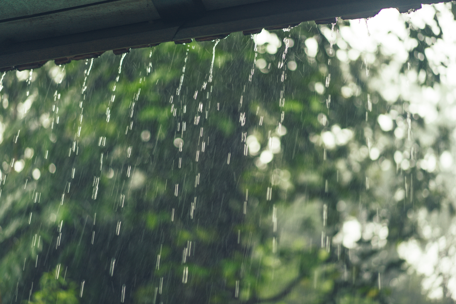 Lluvia intensa en Caracas Venezuela durante la temporada de lluvias octubre 2026