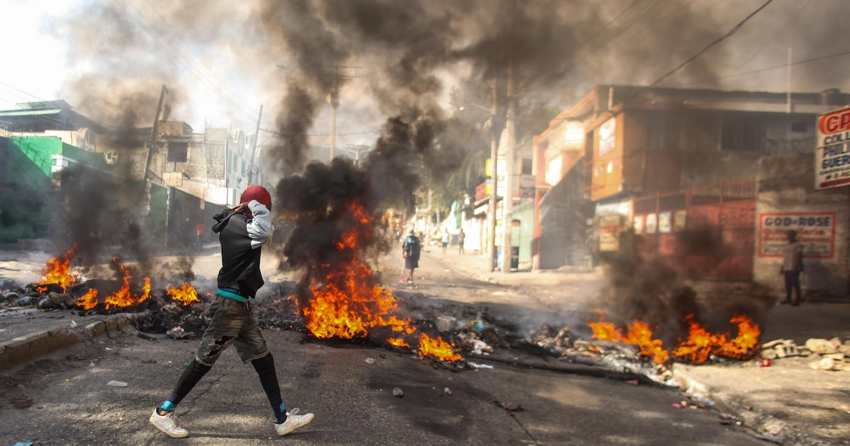 Zona de Croix-des-Bouquets, Haití, donde cuatro aerotécnicos salvadoreños de la Fuerza de Supresión de Pandillas fueron emboscados y secuestrados